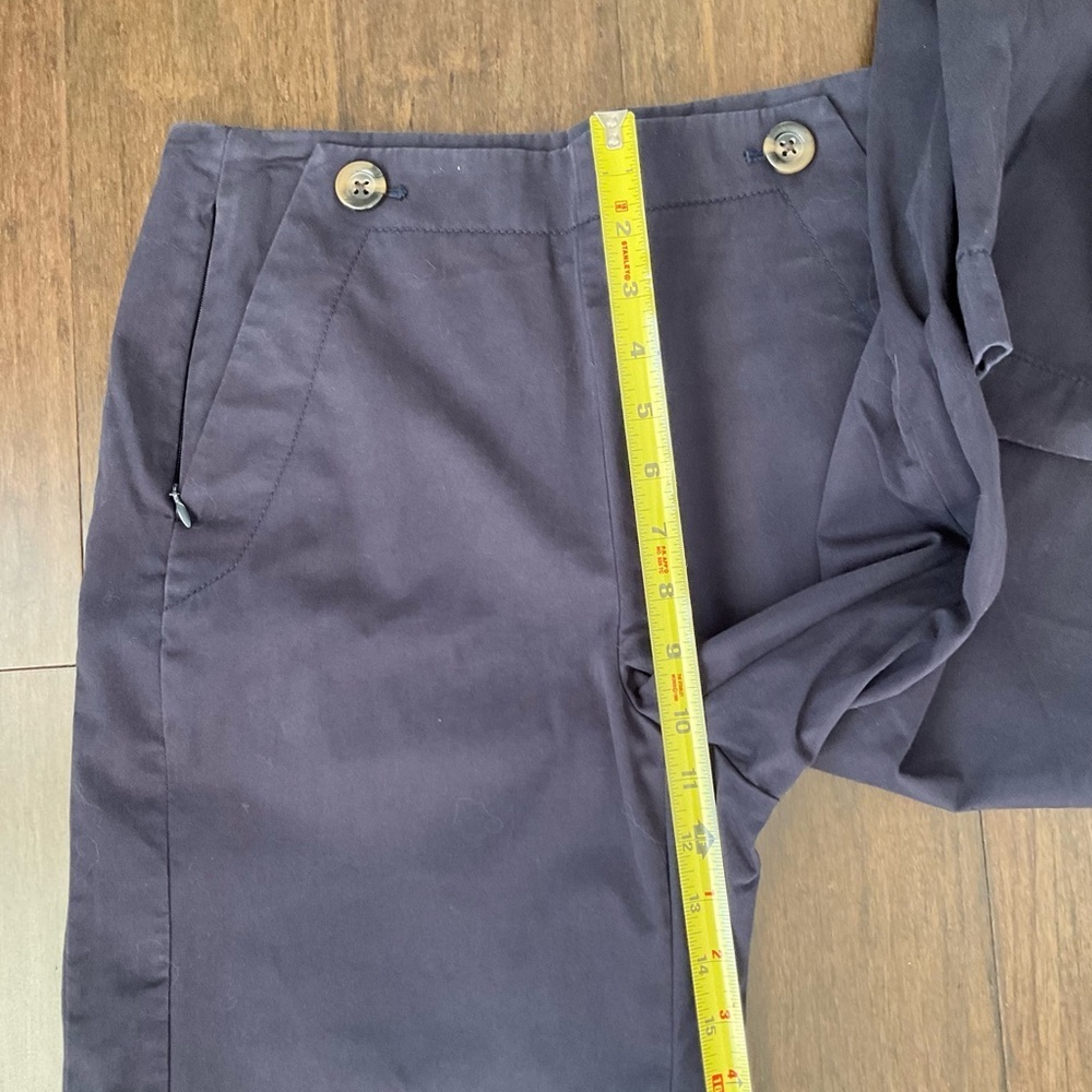 Ann Taylor Navy Blue Wide Leg Pants - Picture 7 of 9